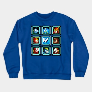 Mega Man 2 3D Stage Select Crewneck Sweatshirt